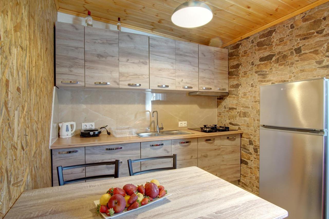 Вилла Terezina Wood House Kanakades Экстерьер фото