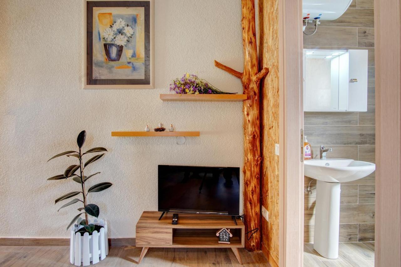 Вилла Terezina Wood House Kanakades Экстерьер фото