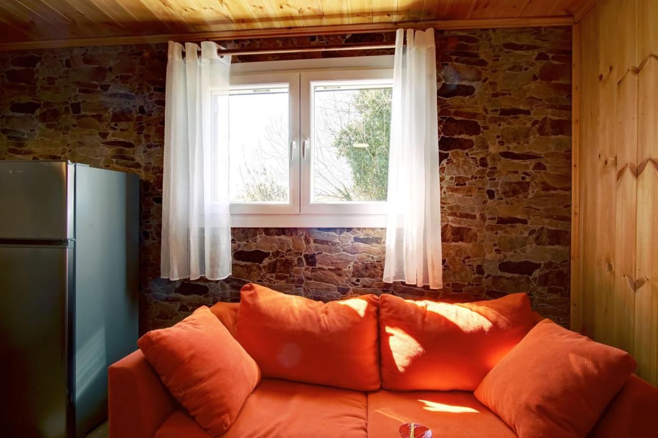 Вилла Terezina Wood House Kanakades Экстерьер фото